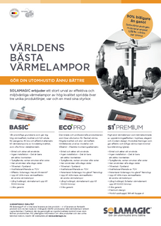 Broschyr värmelampor